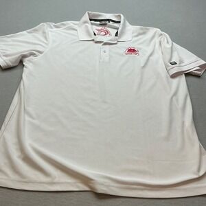 OGIO Ryder Cup Golf Polo Shirt White Short Sleeve Performance‎ Mens Style